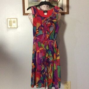 Girl’s 2-Hip by Wrapper Red Dress